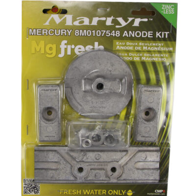 Anodensatz Magnesium für Mercury F150EFI, ersetzt OE Nr. 8M0107548